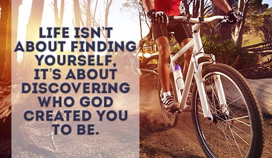 It's all about who GOD created YOU to BE ecard, online card
