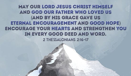 2 Thessalonians 2:16-17 ecard, online card