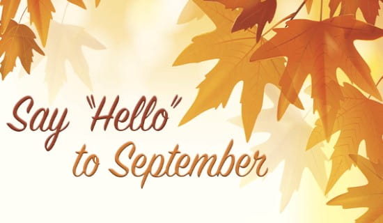 It's September! ecard, online card