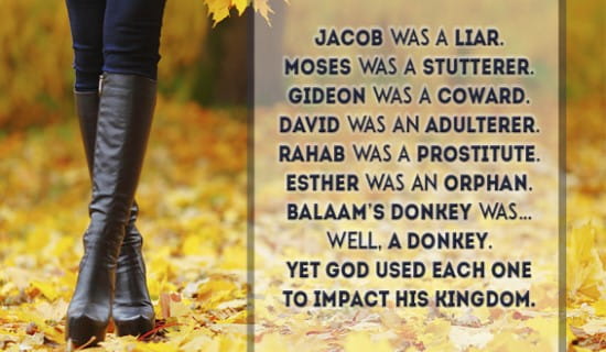 How can God use you to impact His Kingdom? ecard, online card