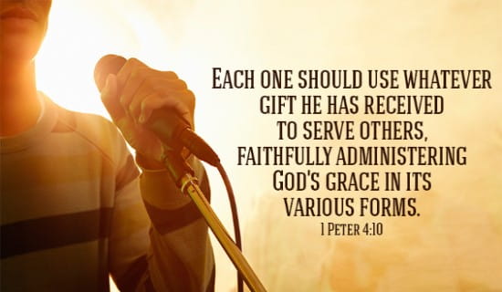 1 Peter 4:10 eCard - Free Facebook Greeting Cards Online