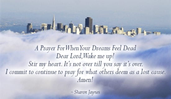 A Prayer for When your Dreams Feel Dead ecard, online card