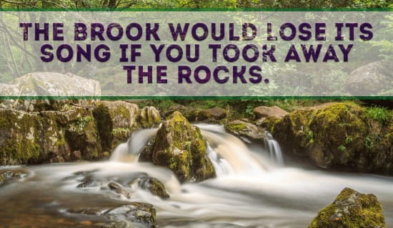 The Brook Would Lose it's Song ecard, online card