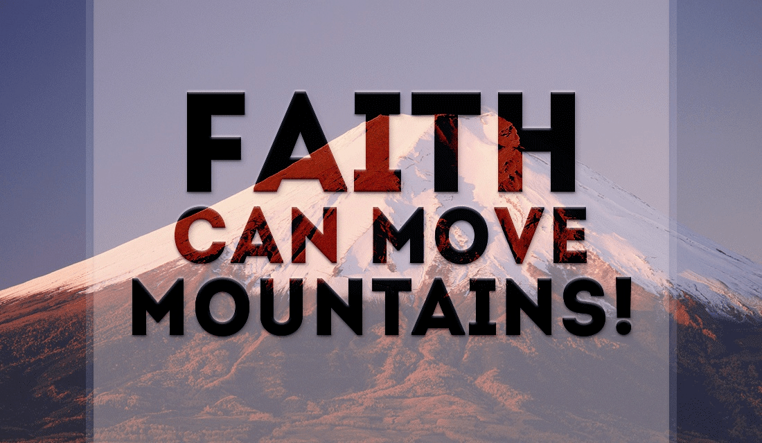 Faith can move Mountains ecard, online card