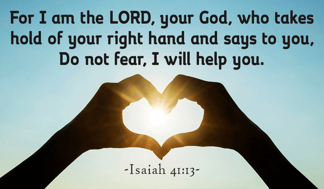 Isaiah 41:13 ecard, online card