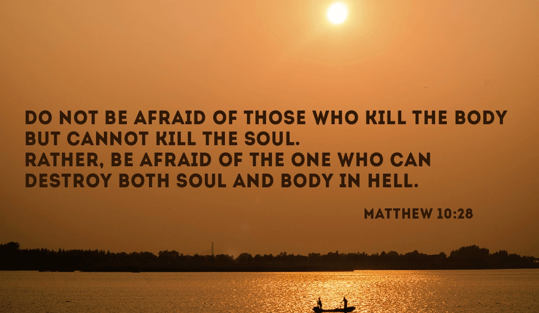 Matthew 10 28 Inspirations