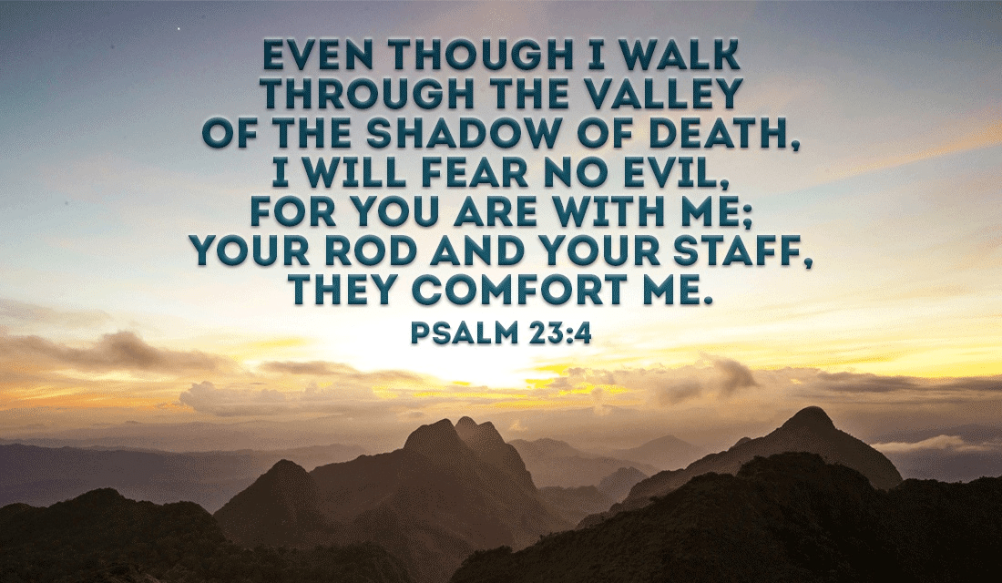 Psalm 23:4 eCard - Free Facebook Greeting Cards Online