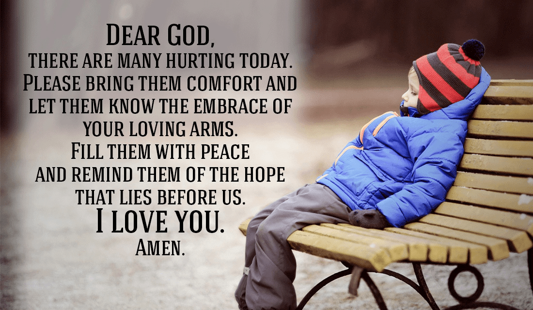 Lord, Even though many people hurt, please help them get to your Peace ecard, online card