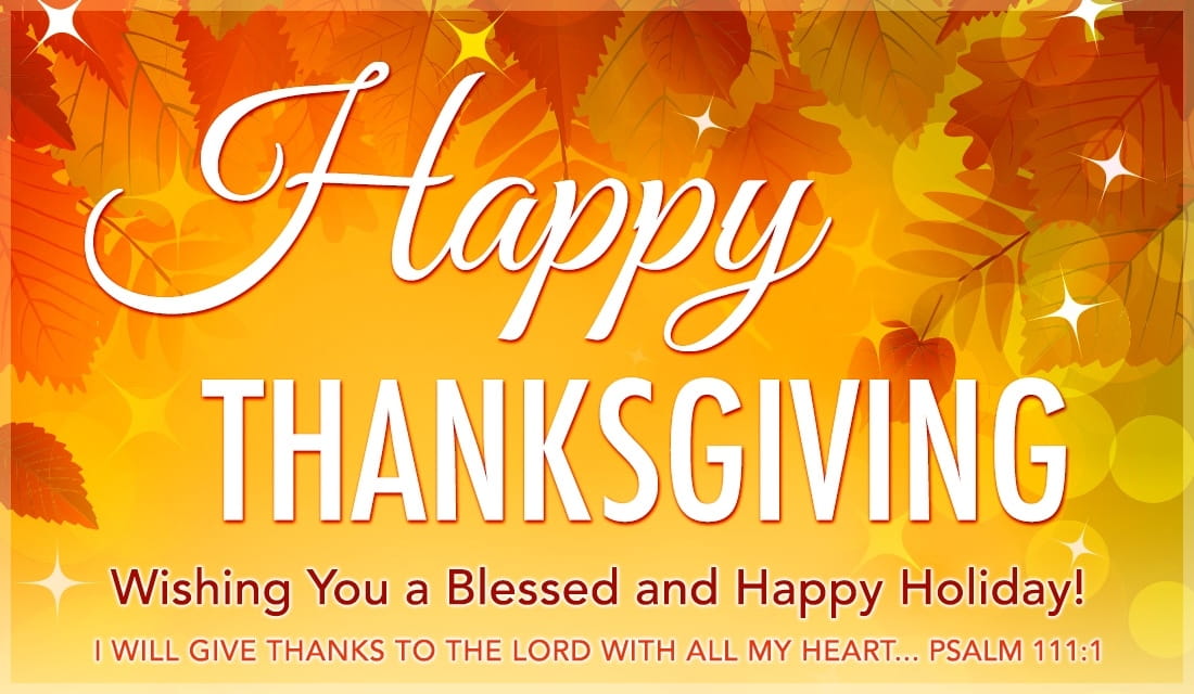 Happy Thanksgiving ecard, online card