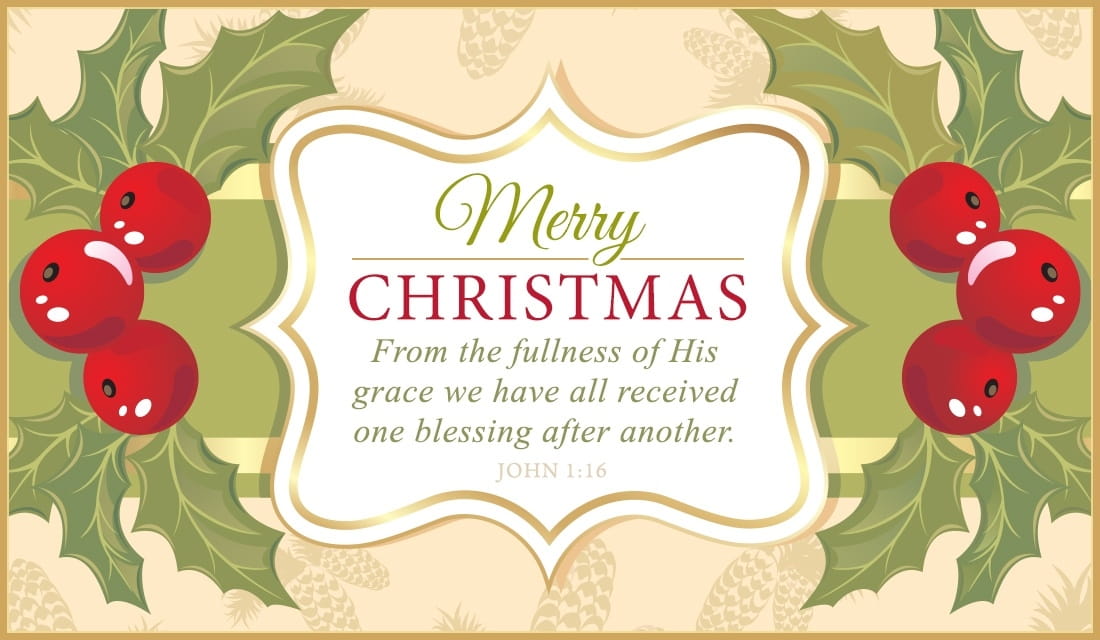 Merry Christmas ecard, online card