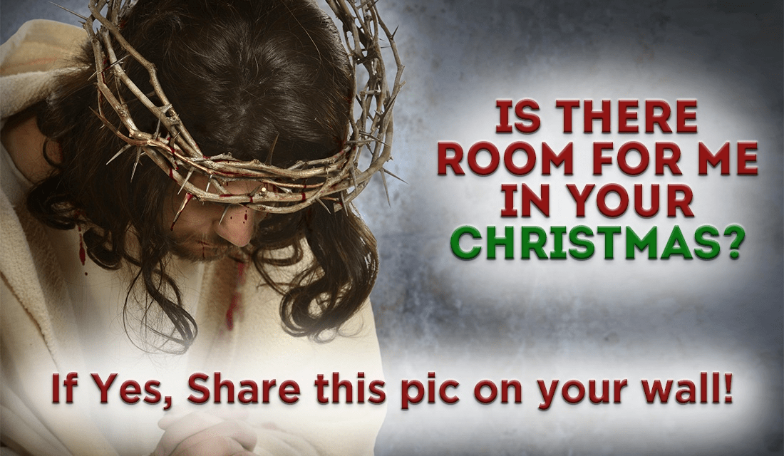 Is there room for Jesus in your Christmas? ecard, online card