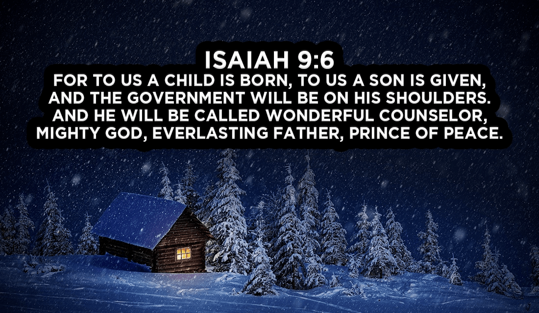 I am so thankful that God gave us a way, through His Son. Amen? - Isaiah 9:6 ecard, online card