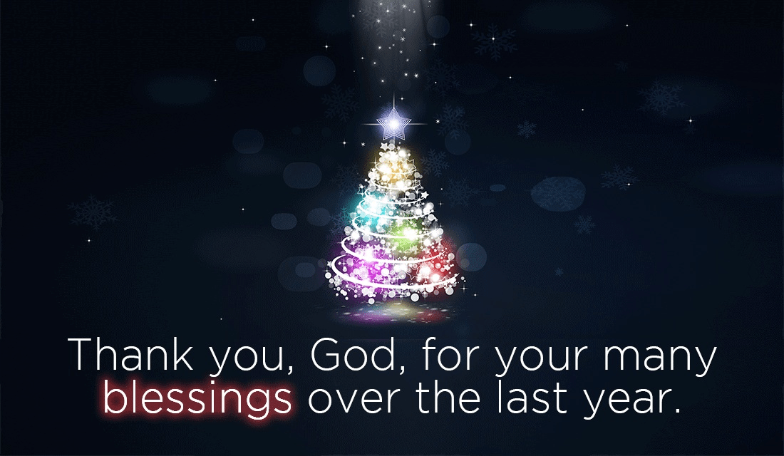 What has God given you this past year? ecard, online card