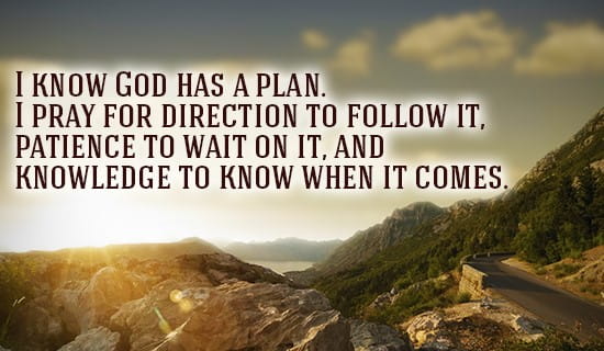 GOD has a plan for you! ecard, online card
