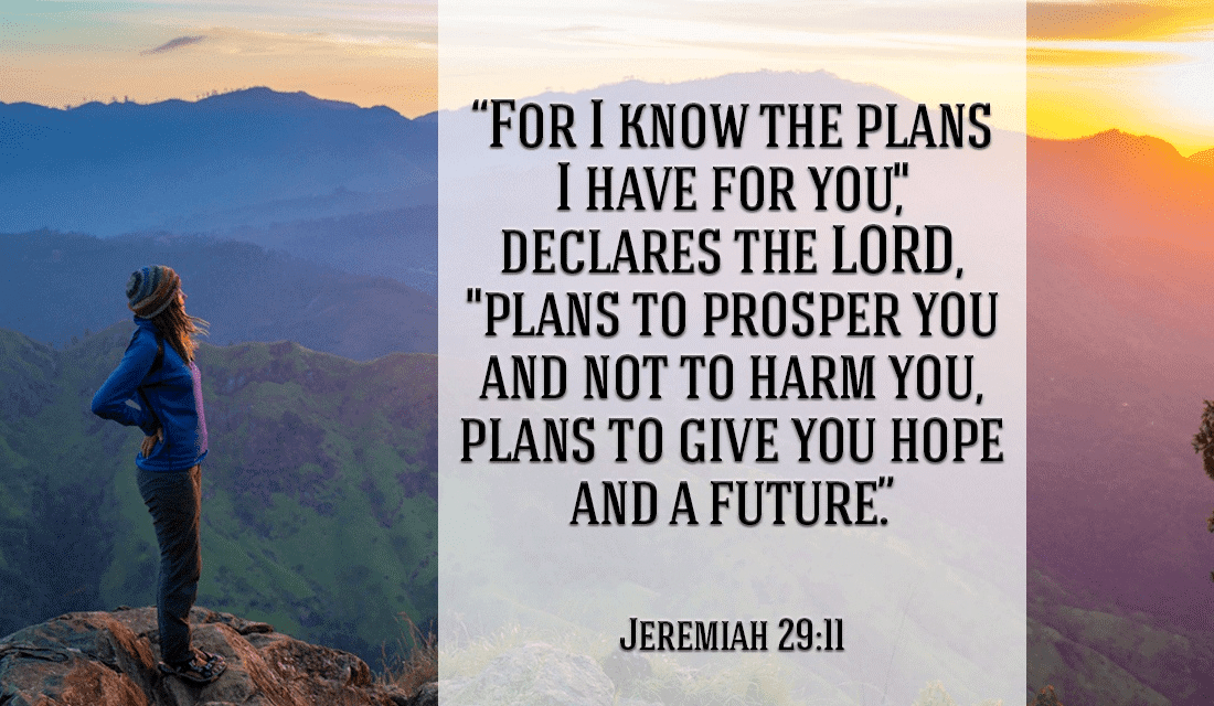 Take heart! You have a future with God! - Jeremiah 29:11 ecard, online card