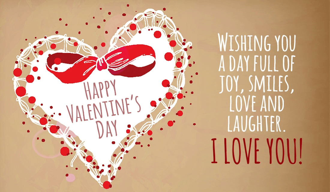 Happy Valentines Day! Love you! ecard, online card
