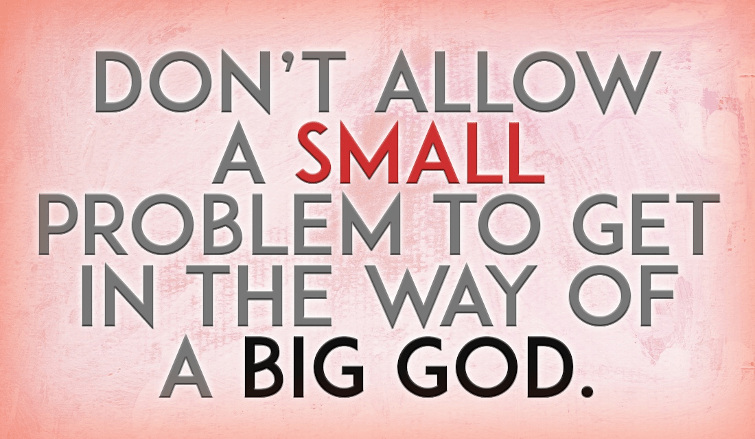 Often, the only thing stopping God from the miraculous is people getting in the way of His works! ecard, online card