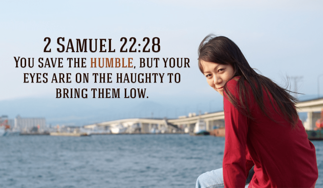 What is the context for this verse? - 2 Samuel 22:28 ecard, online card