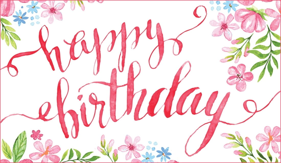 Happy Birthday ecard, online card