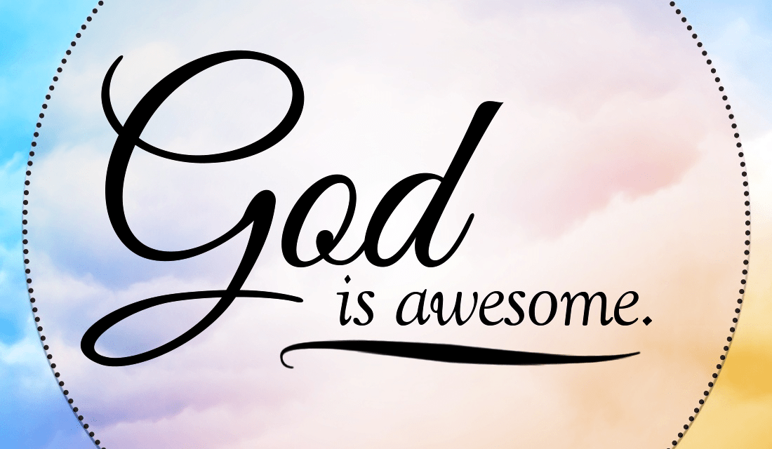 What are some ways God has been awesome for you? ecard, online card