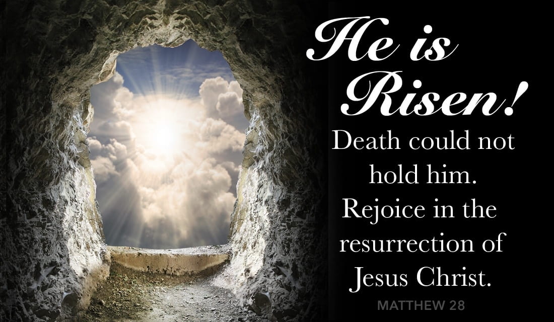 resurrection easter bible verse