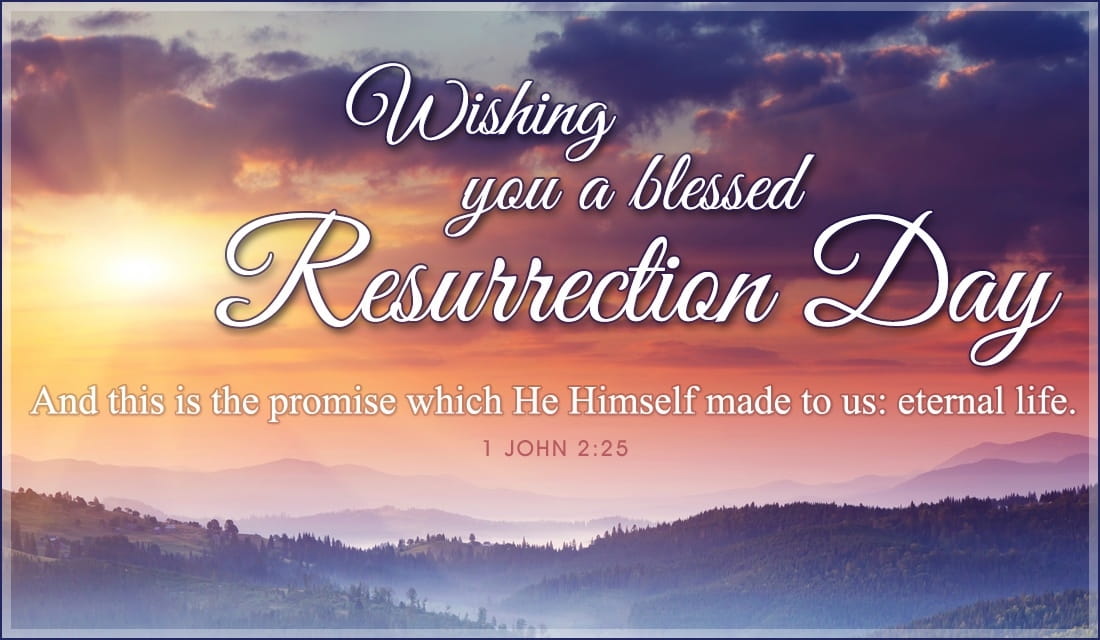 Blessed Resurrection Day ecard, online card