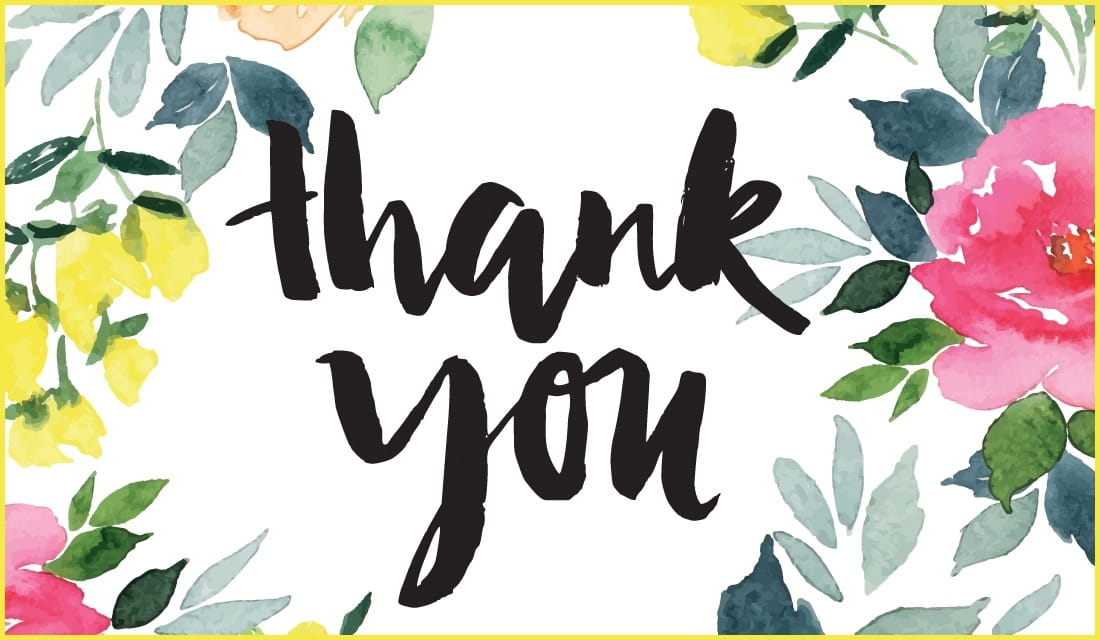 Free Printable Thank You Cards at webemeryblog Blog