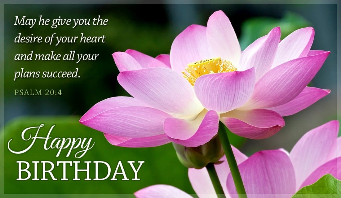 Birthday Blessing Scripture Images