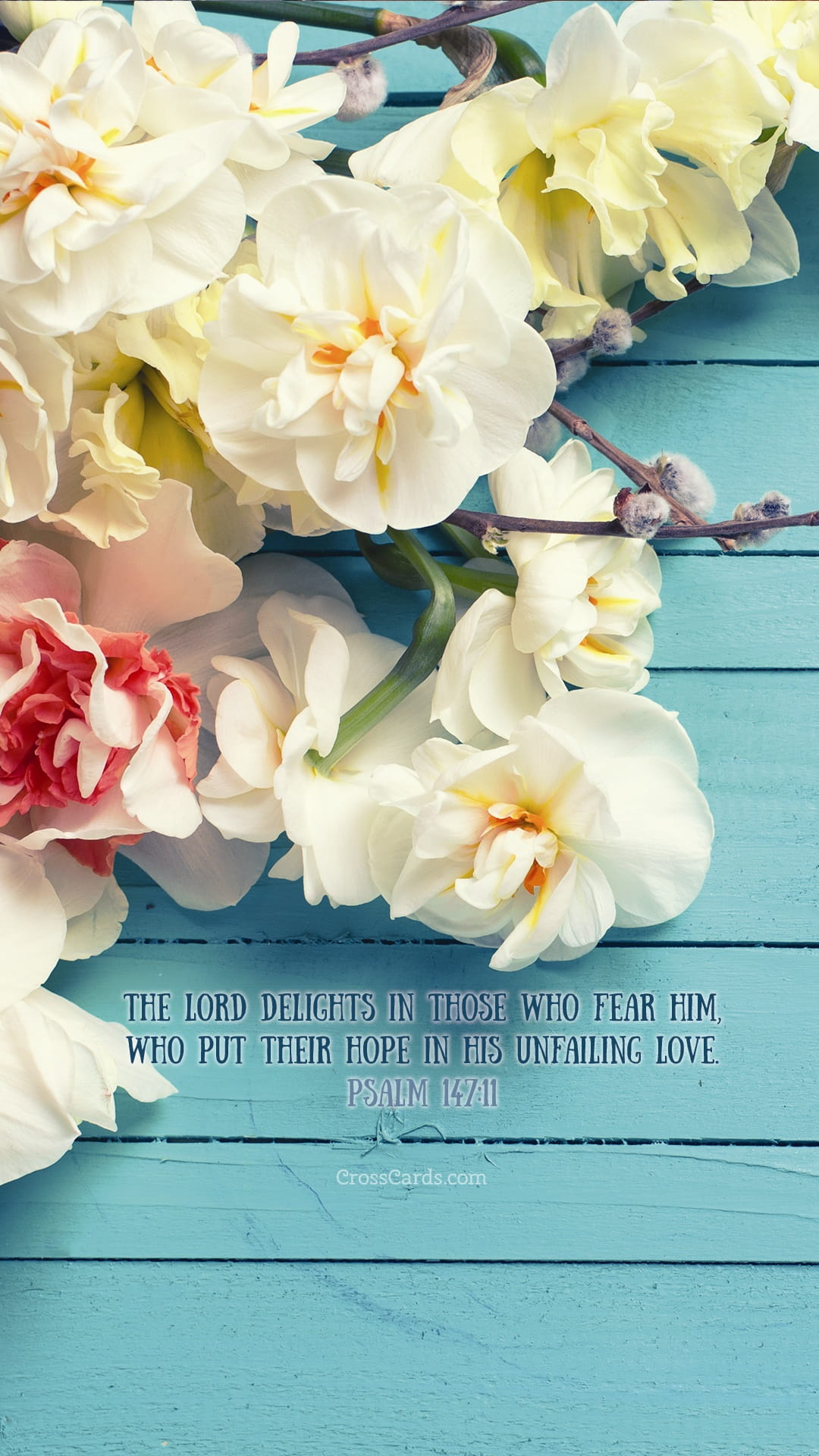 Psalm 147:11 Wallpaper - Free Flowers Desktop Backgrounds