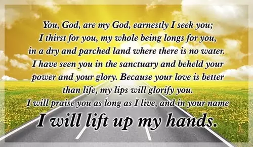 Psalm 63 1 Niv Bible You God Are My God Earnestly I Seek You I