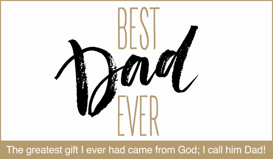 Best Dad Ever ecard, online card