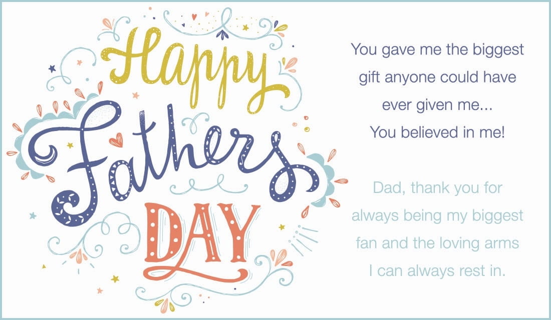 Happy Father's Day ecard, online card