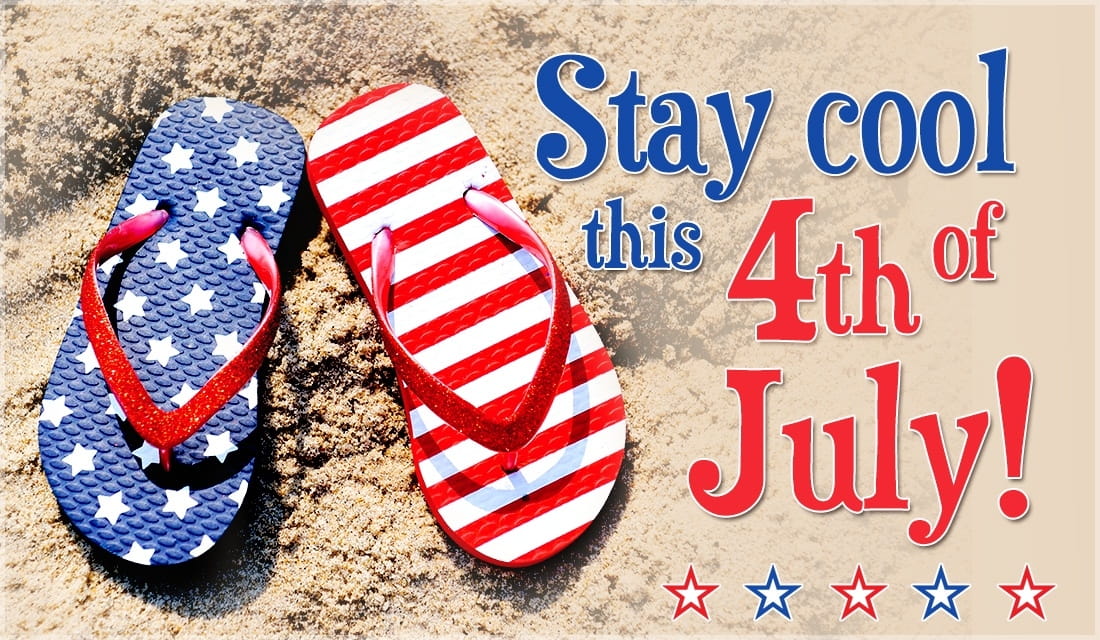 Stay Cool July 4th ecard, online card