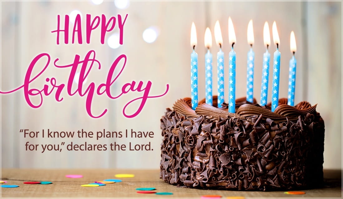 Free Jeremiah 29 11 Happy Birthday ECard EMail Free Personalized 