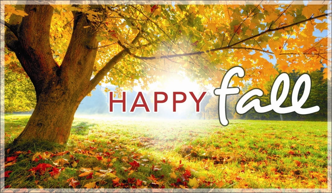 Happy Fall ecard, online card
