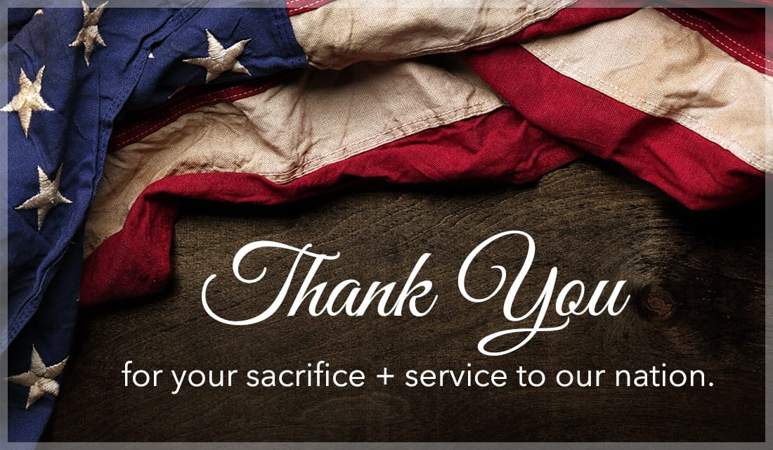 Thank You For Your Sacrifice And Service To Our Nation ECard Free 