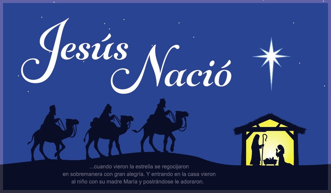 Jesús Nació ecard, online card