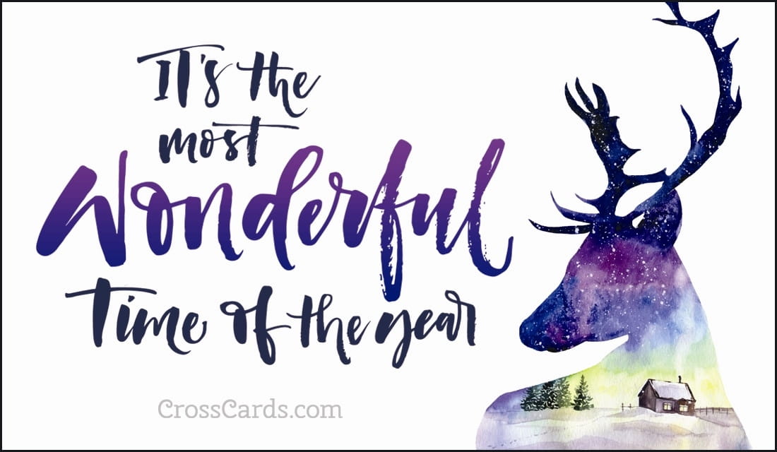 It's the Most Wonderful Time of the Year ecard, online card