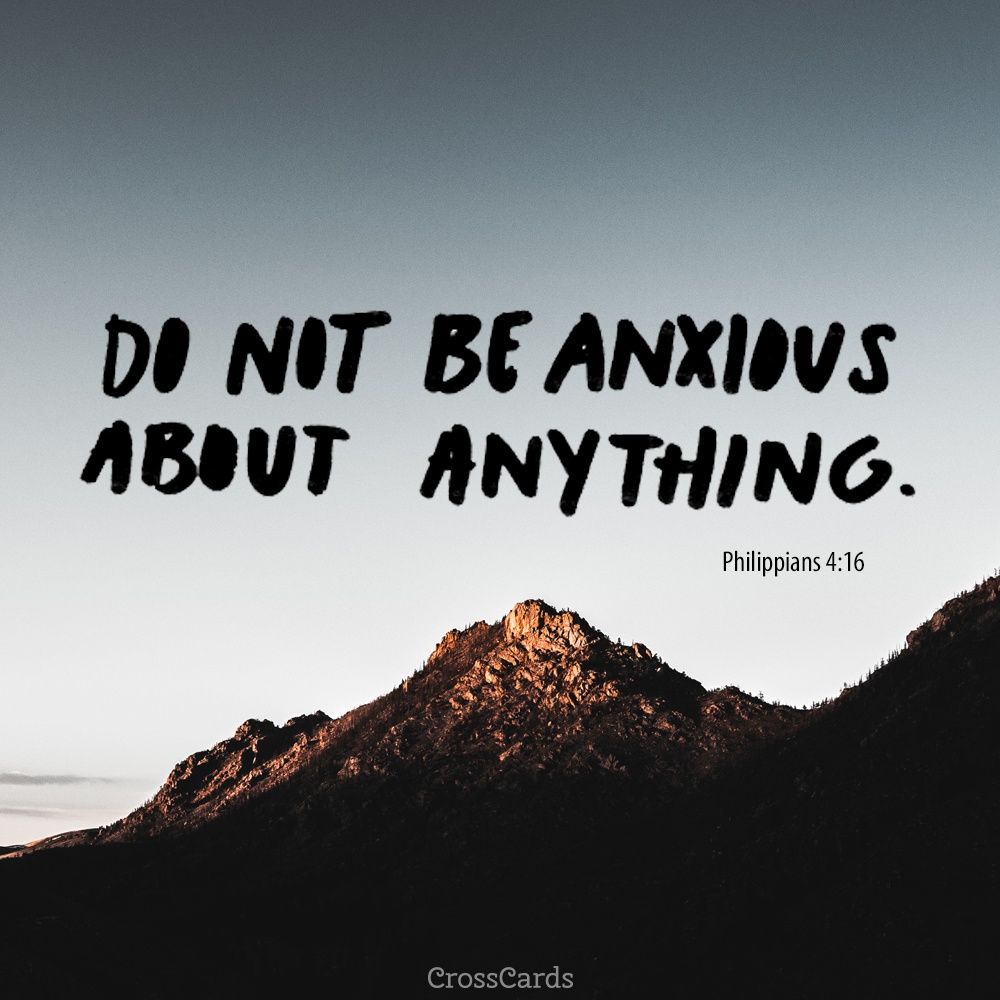 Biblical Quotes About Anxiety