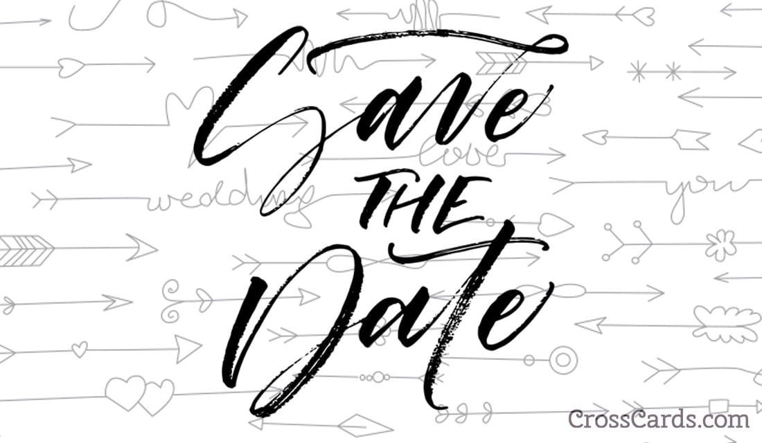 Save the Date!  ecard, online card