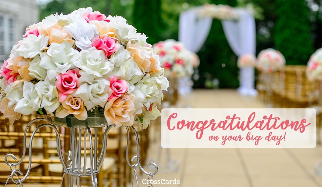 Congratulations on Your Big Day! ecard, online card