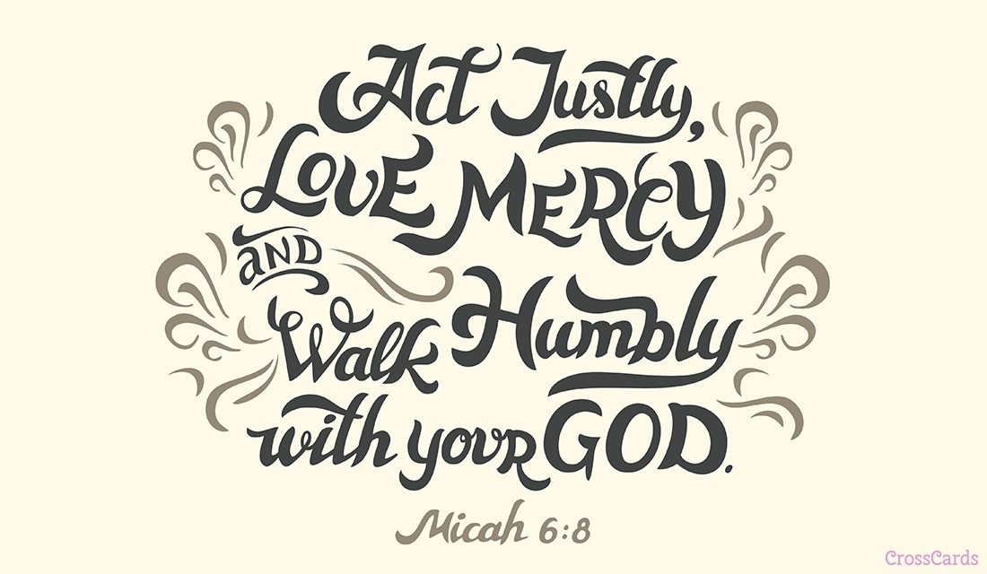 Micah 6 8 Inspirations