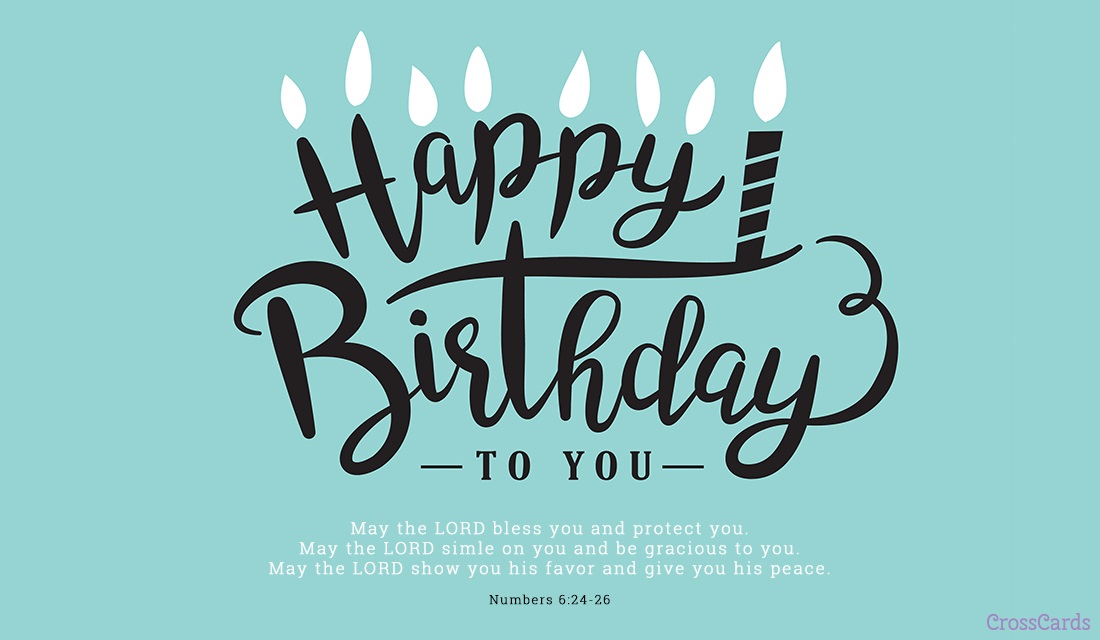Free Christian Birthday Cards With Bible Verses