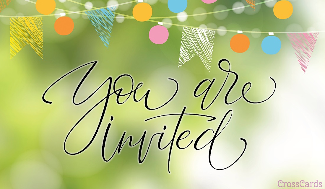 Free You are Invited! eCard eMail Free Personalized Invitations Cards