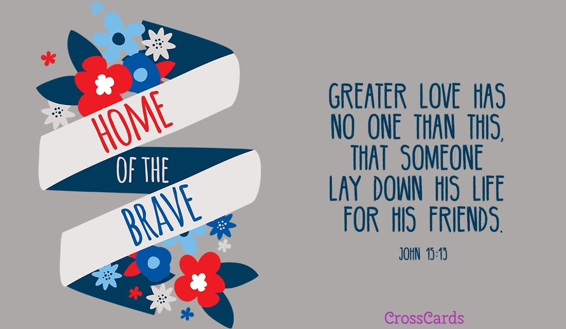 Home of the Brave ecard, online card