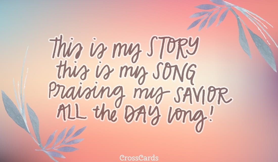 Story and Song ecard, online card