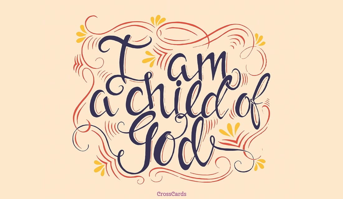Child of God ecard, online card