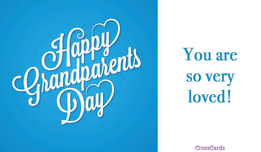 Happy Grandparents' Day (9/10) ecard, online card