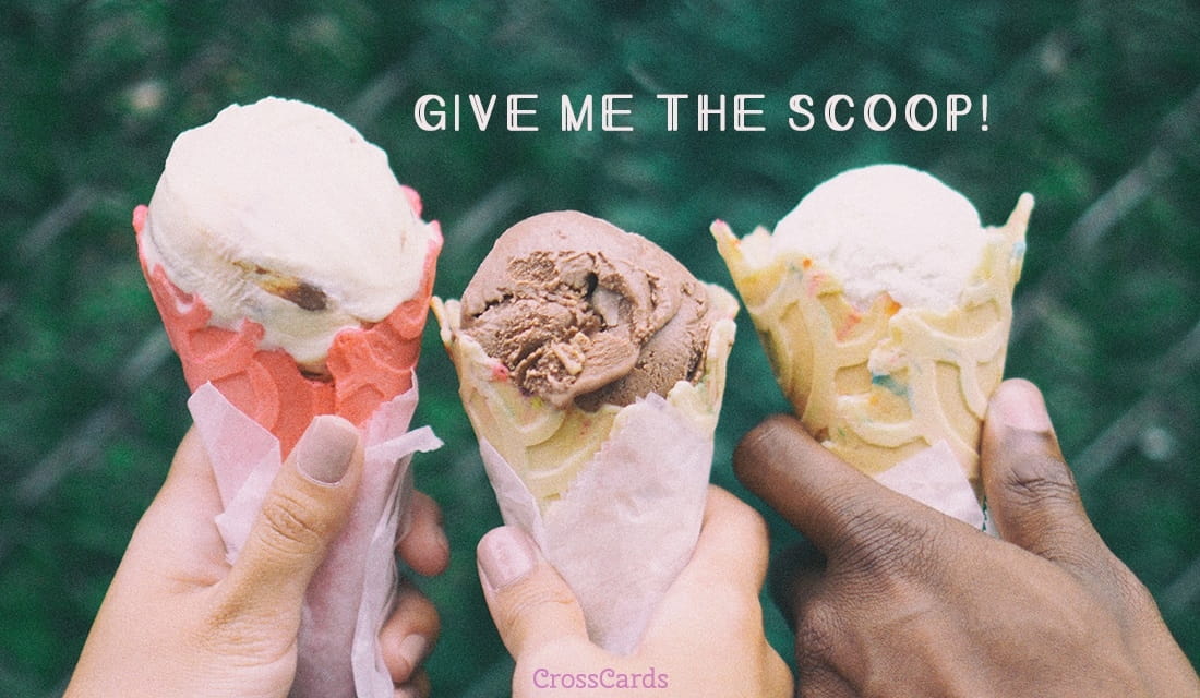 Happy Ice Cream Cone Day! (9/22) ecard, online card