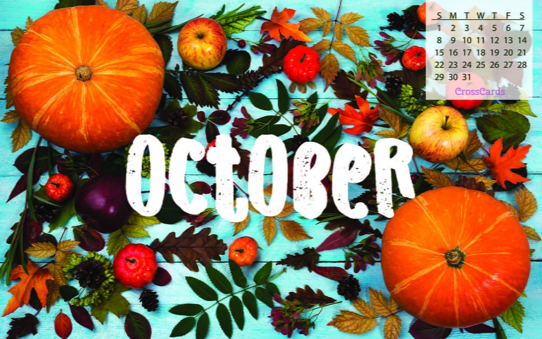 October 2017 - Fall Foliage mobile phone wallpaper